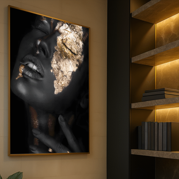 Texturas da Alma – Beleza, Contraste e Ouro em Arte Moderna