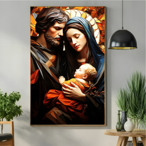Sagrada Família – João, Maria e o Menino Jesus