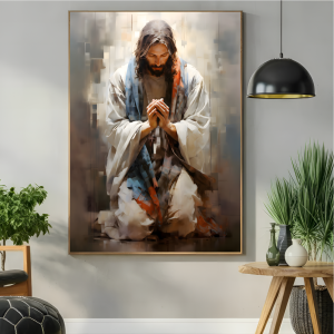 Jesus em Oração – Paz que Transforma Ambientes